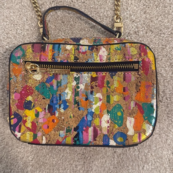 MILLY Splatter Cork Mini Satchel - Picture 2 of 8